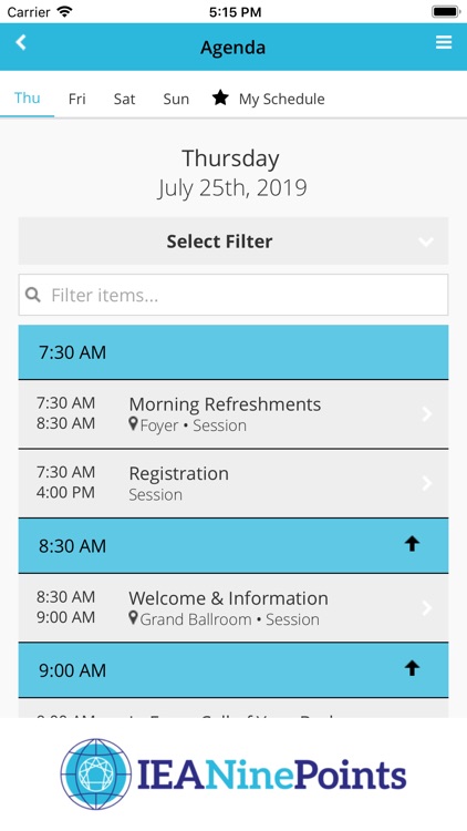 IEA Conference App