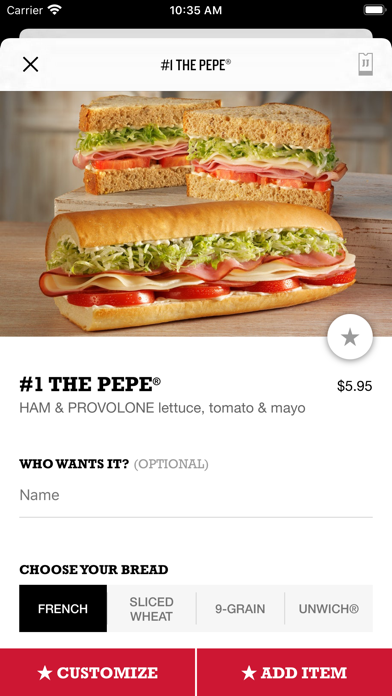 Jimmy Johns Sandwiches App Reviews User Reviews Of Jimmy Johns