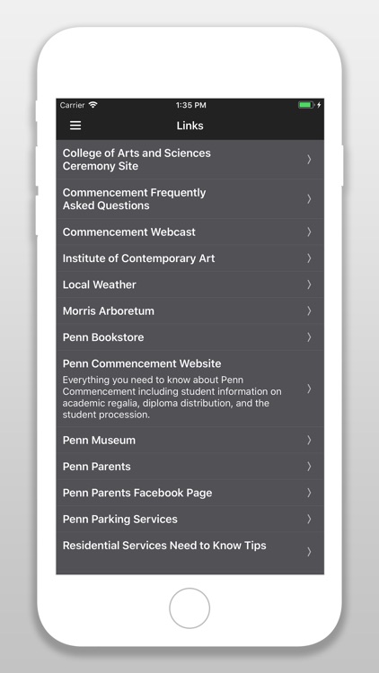 Penn Commencement App screenshot-3