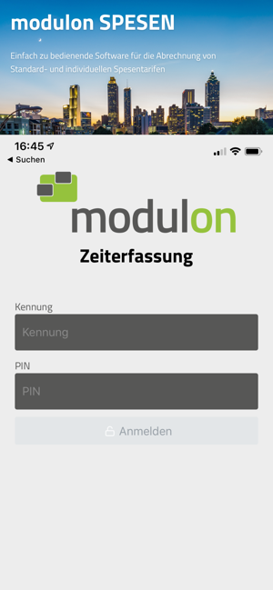 Zeiterfassung - modulon SPESEN(圖1)-速報App