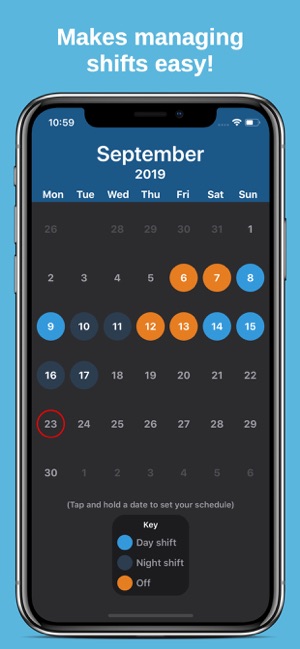 Shift Calendar & Work Schedule(圖1)-速報App
