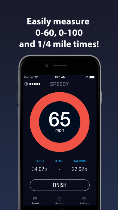 Speedy - Speedometer screenshot 2