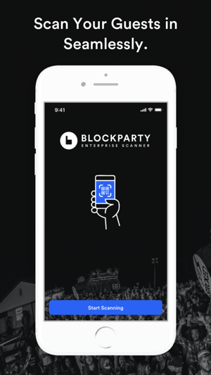 Blockparty Enterprise Scanner