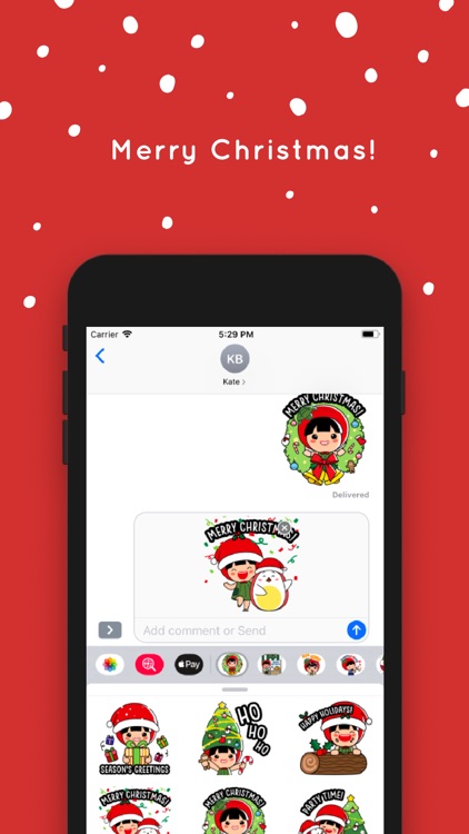 Ang Ku Kueh Girl - Christmas