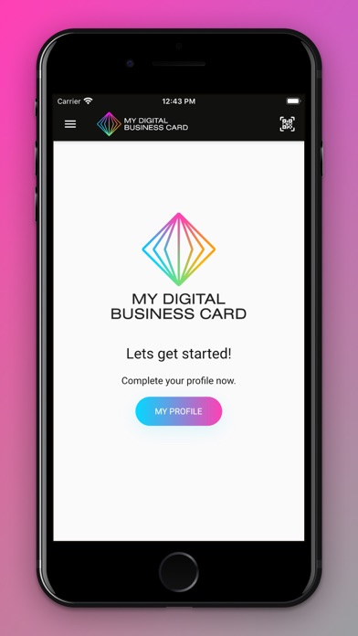 Screenshot #1 pour My Digital Business Card