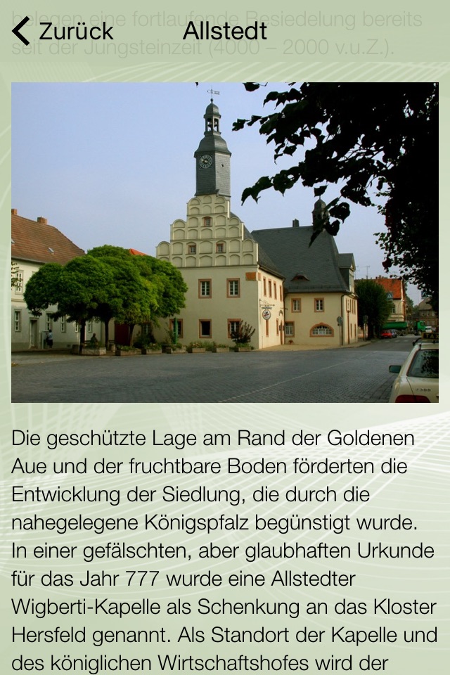 Stadt Allstedt screenshot 2