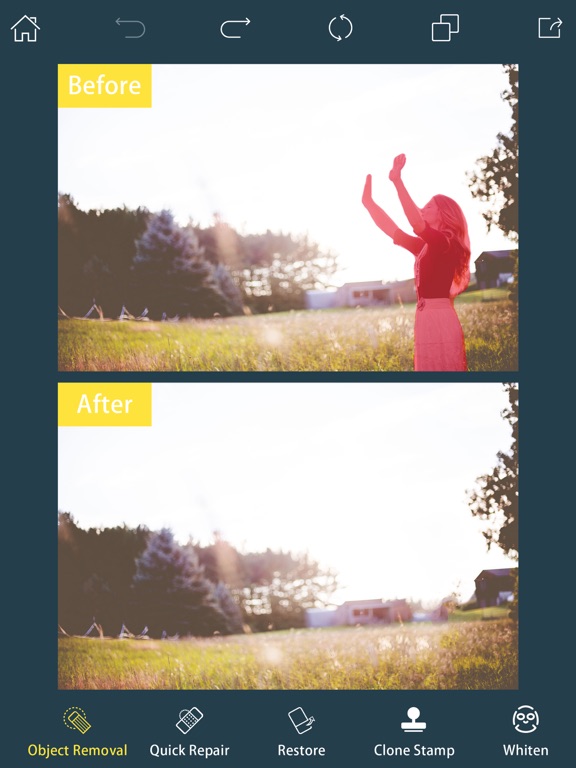 iPad Image of Photo Retouch- Blemish Remover