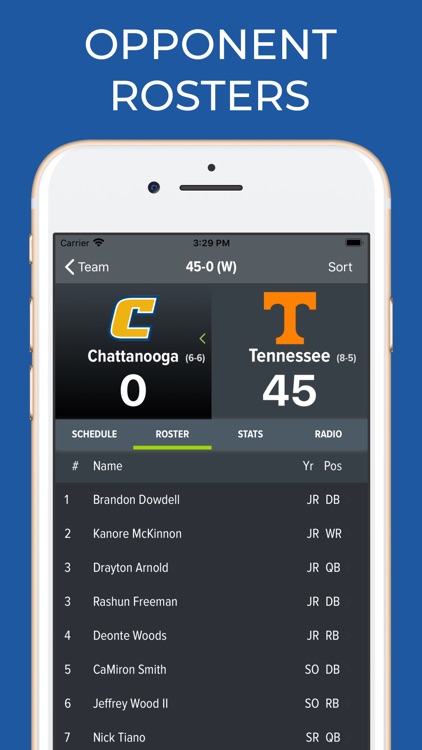 Tennessee Football Schedules screenshot-8