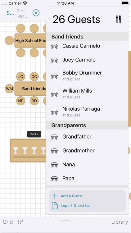 Seat Puzzle for Event Planning screenshot-3