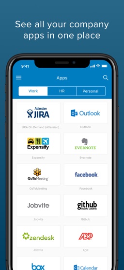 Okta Mobile app screenshot