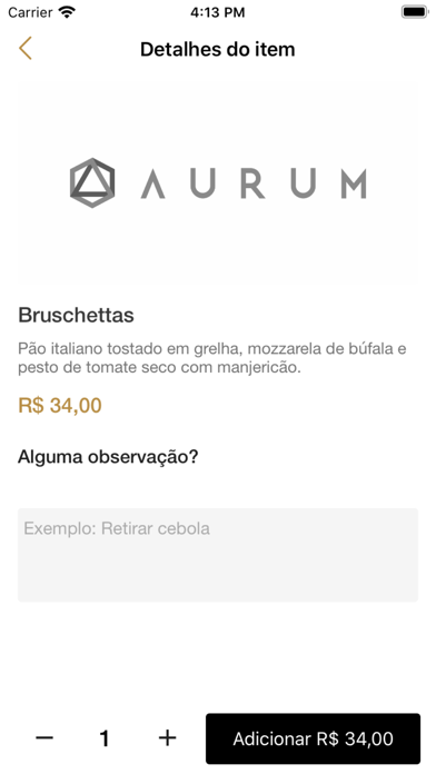 Aurum Restaurante screenshot 3