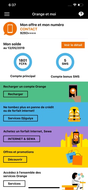 Localiser son portable orange