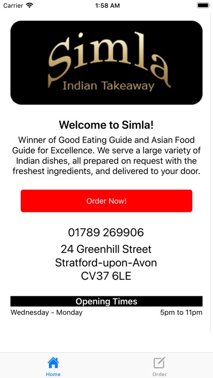 Simla Takeaway