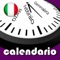 Calendario delle vacanze per il 2015, 2016, 2017, 2018 e 2019 in Italia, con l'inclusione di tutti i giorni festivi ufficiali (sono indicati in rosso), e altre festeggiamenti e festivi non ufficiali (sono indicati in verde)