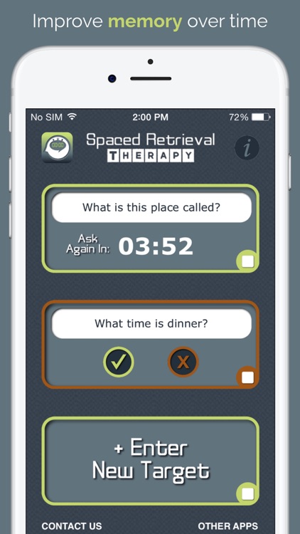 Spaced Retrieval Therapy screenshot-0