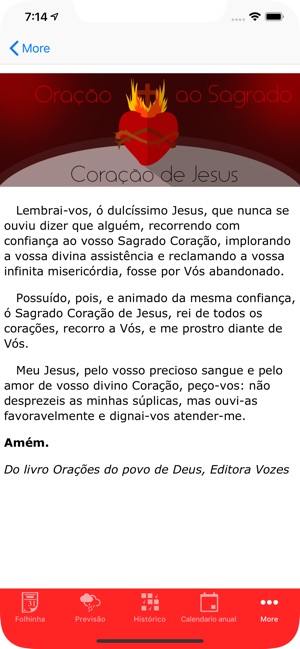 Folhinha do Sagrado Coração(圖6)-速報App