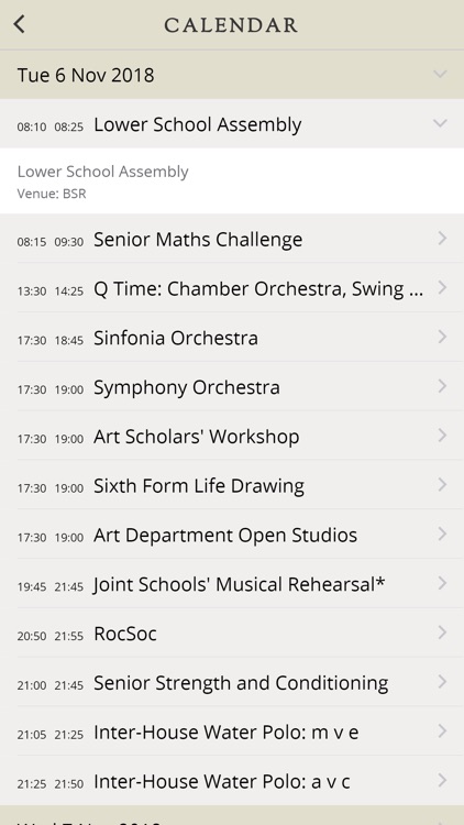 Sherborne School App