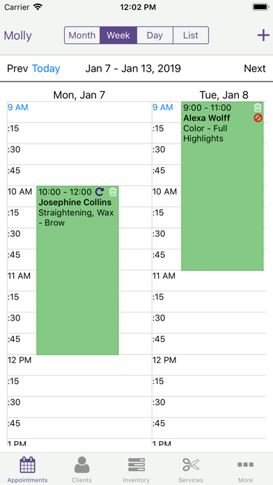 How to cancel & delete MyCuts - Salon Booking App from iphone & ipad 2