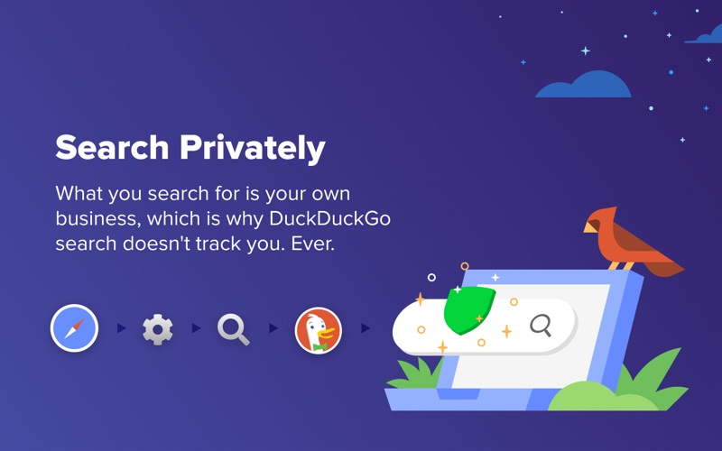 DuckDuckGo Privacy Essentials Screenshot