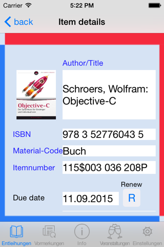 Stadtbibliothek Hannover Info2 screenshot 3