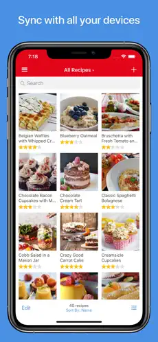 Captura de Pantalla 1 Gestor de recetas Paprika 3 iphone