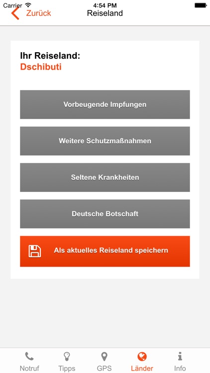 Reise-Notruf-Service