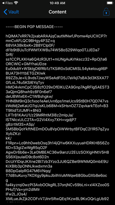 KryptoVault screenshot 4