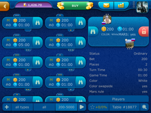 Online Backgammon LiveGames - náhled
