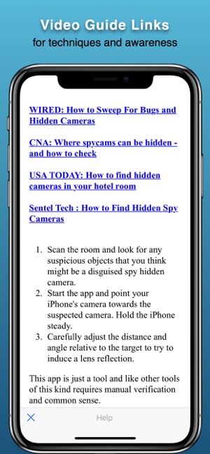 Spy hidden camera Detector(圖7)-速報App