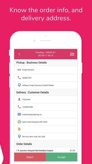 Delivery App v4 screenshot 3