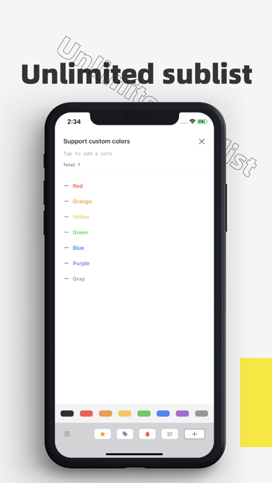 Simple List - minimalist screenshot 2