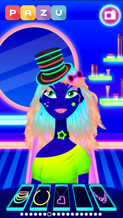 Girls Hair Salon Glow screenshot-3