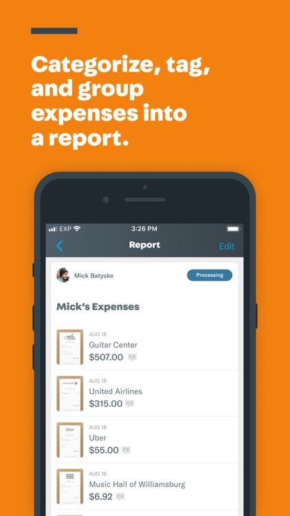 Expensify: Receipts & Expenses screenshot-5