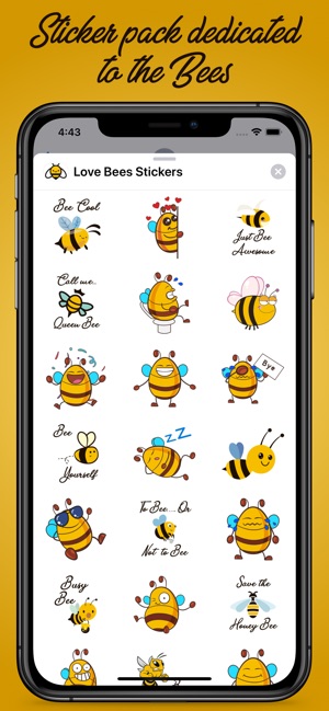 Love Bees Stickers(圖2)-速報App