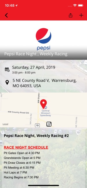 Central Missouri Speedway(圖3)-速報App