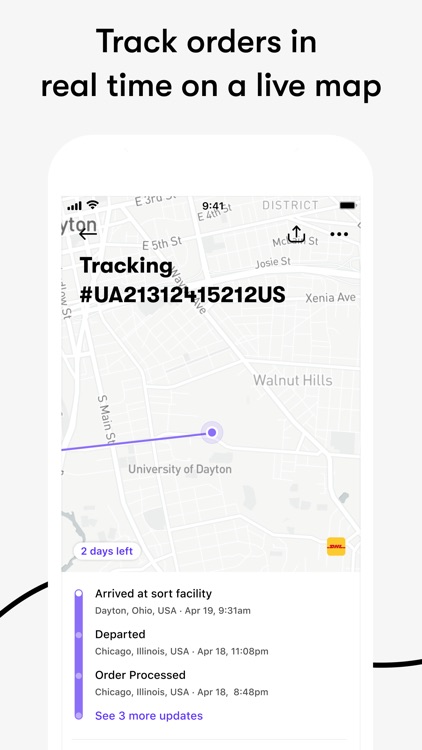 Shop: delivery & order tracker screenshot-0
