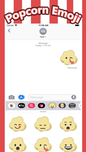 Popcorn Emoji(圖2)-速報App