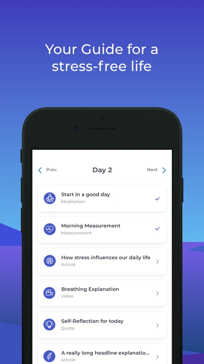 Stress Guide: HRV & Meditation screenshot-5