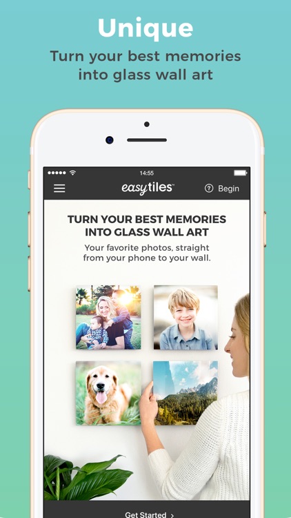EasyTiles - Glass Photo Prints