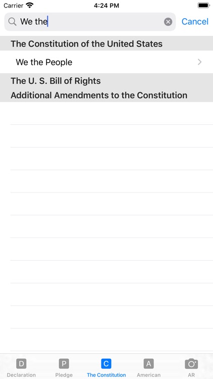 our Constitution screenshot-6