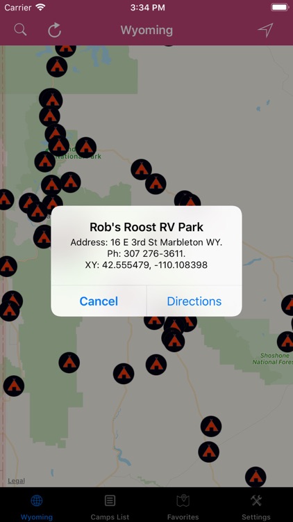 Wyoming-Idaho-Montana Camps RV screenshot-4
