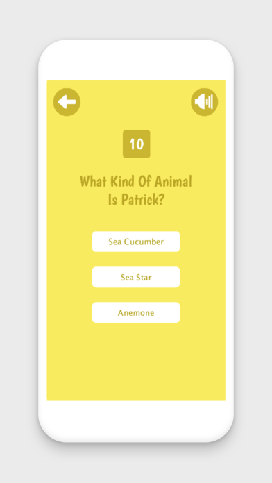 Trivia Quiz for Spongebob screenshot 3