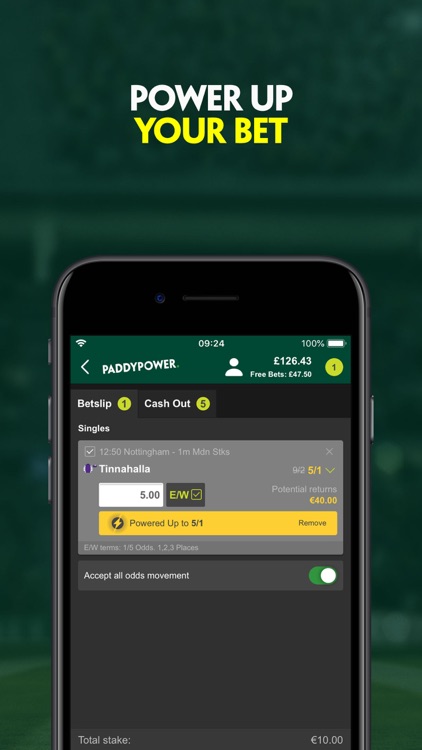 Paddy power sports betting odds