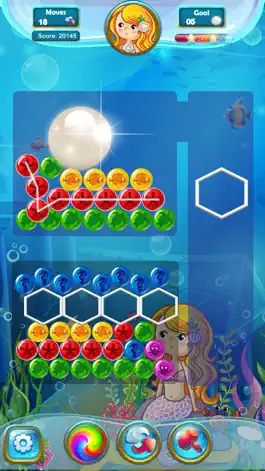 Game screenshot Mermaid Pearl - Match 3 apk