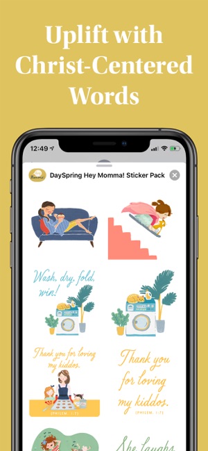 DaySpring Hey Momma! Stickers(圖5)-速報App