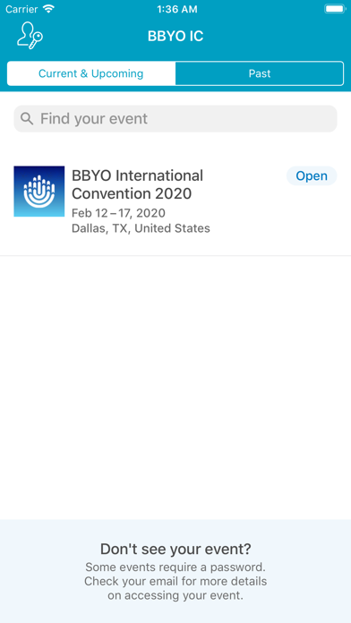 How to cancel & delete BBYO International Convention from iphone & ipad 2