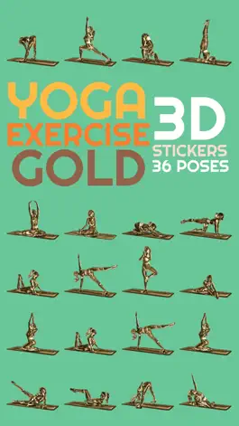 Game screenshot 3D Exercise Yoga Gold Stickers mod apk