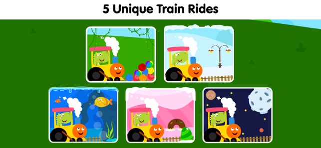 Dino Town Train Games for Kids(圖2)-速報App