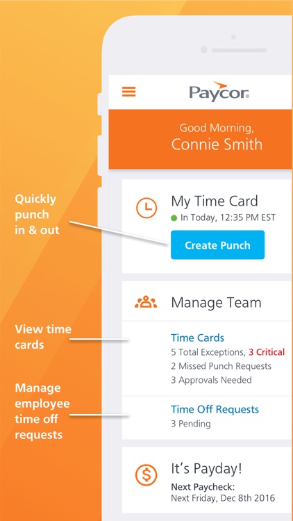 Paycor Mobile