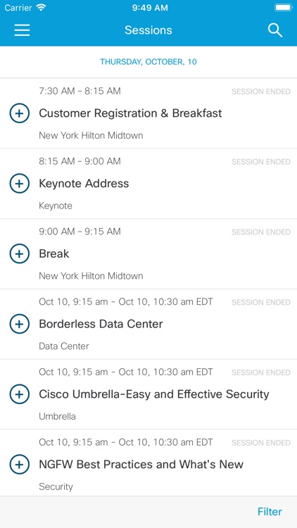 Cisco Events App screenshot-3